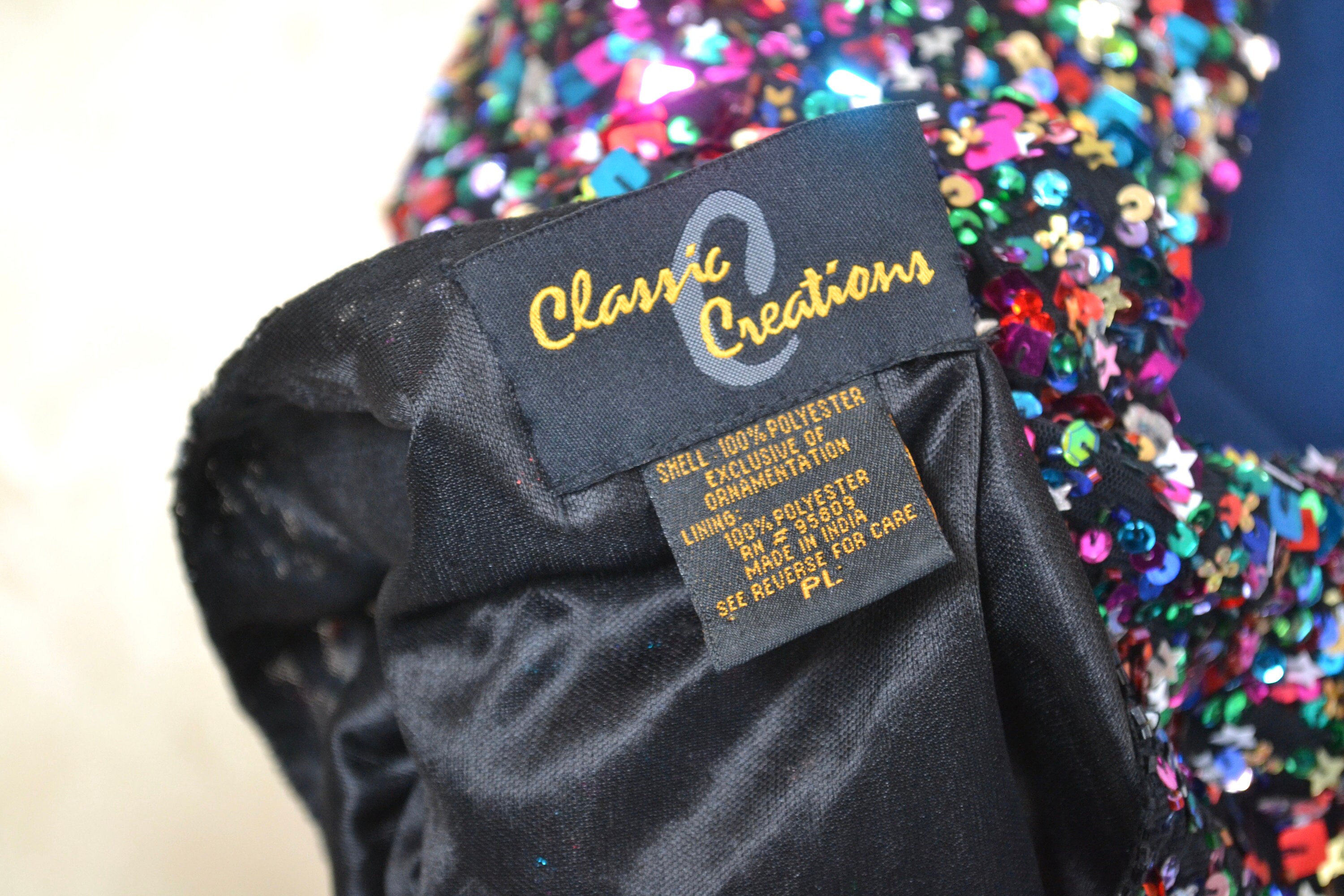 うのにもお得な 90s Rainbow Top Shirt Sequin Metallic Vintage Y2K 2000s トップス
