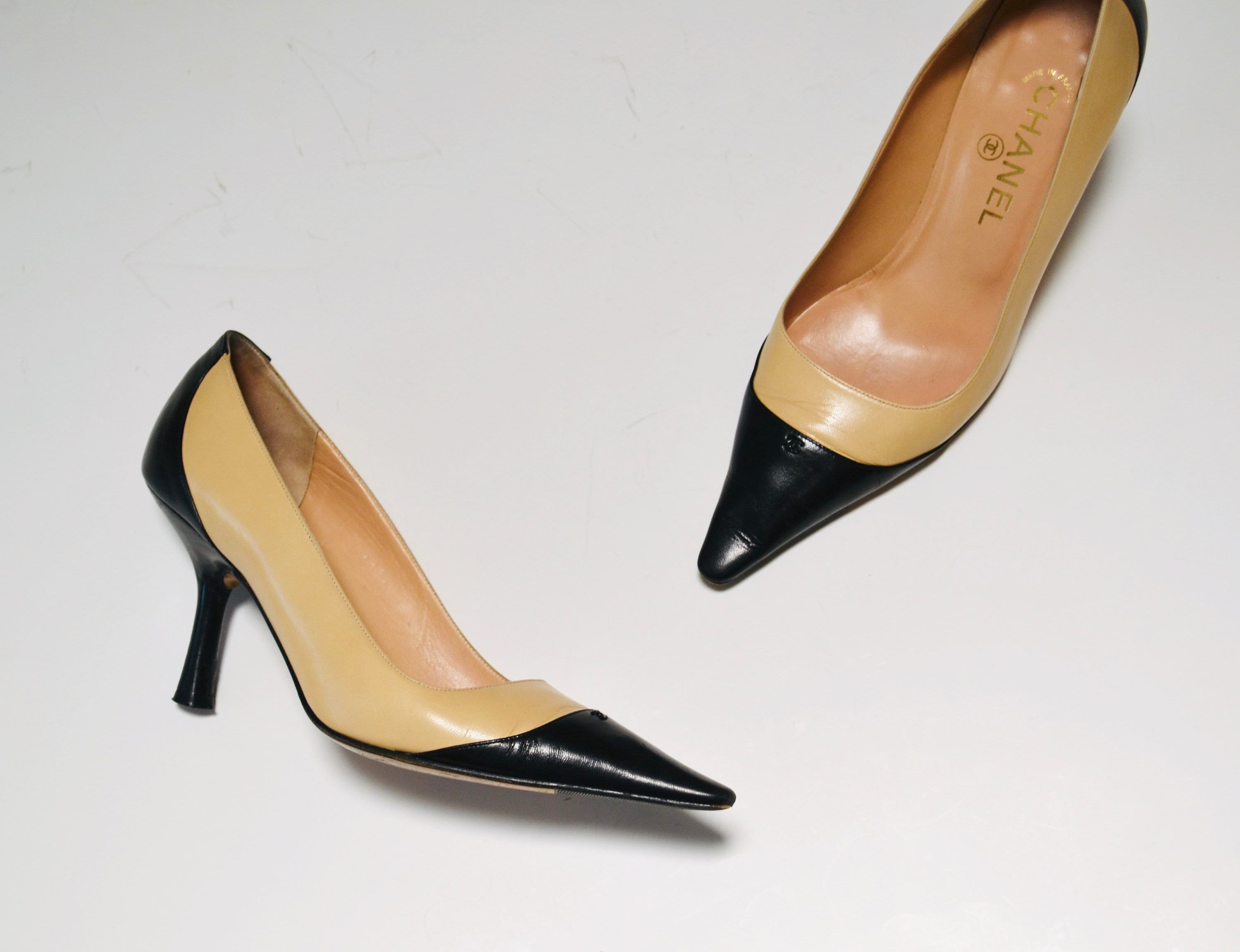 Lot - Four Pairs of Chanel Heels