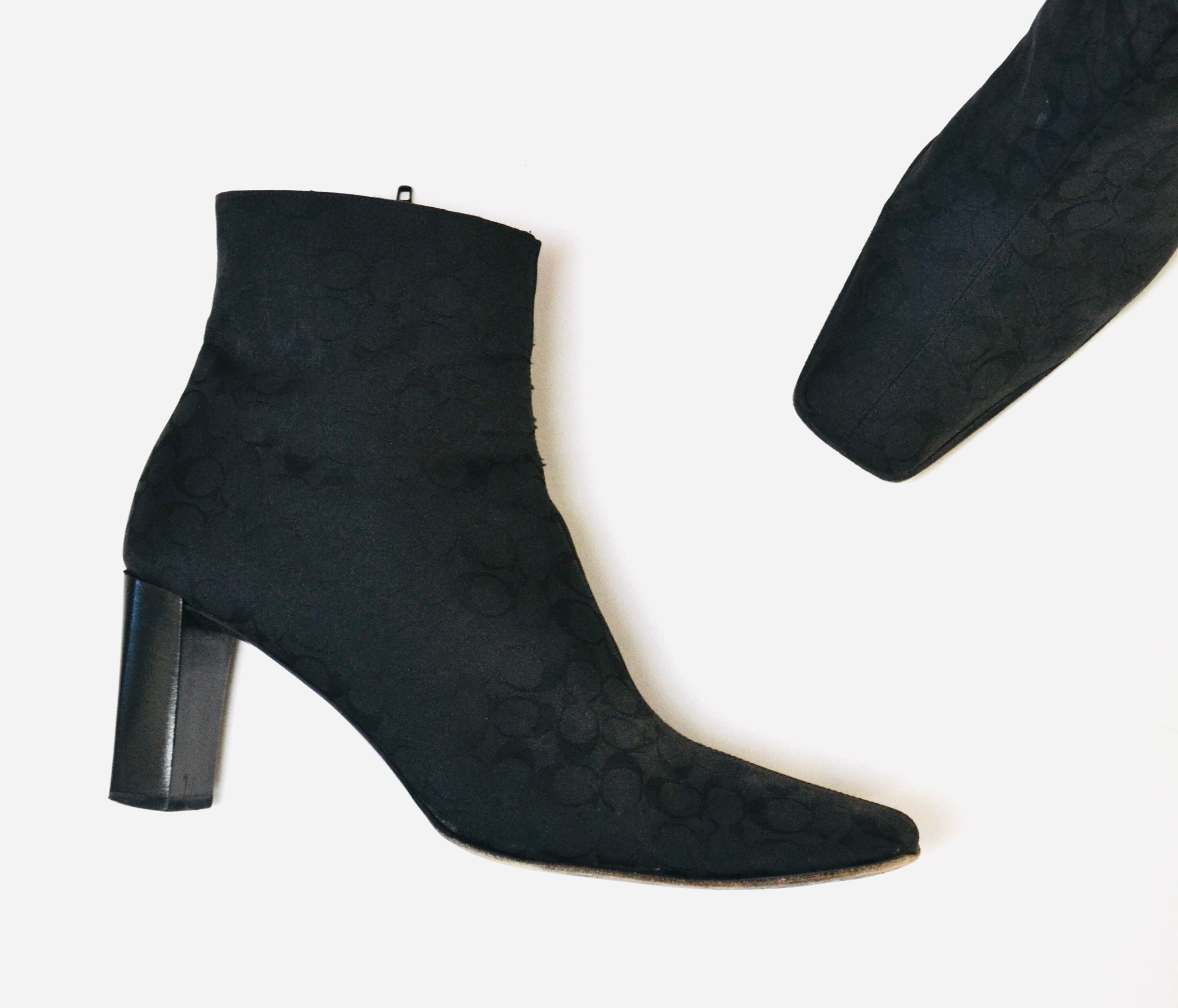 coach boot heels