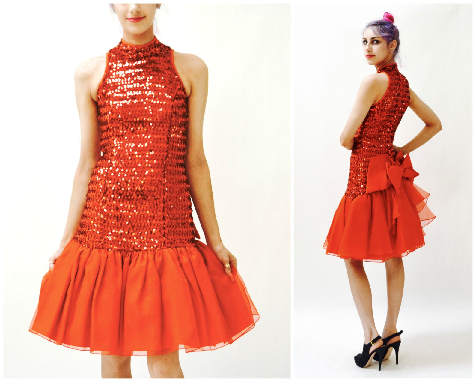 80s sequin outfit