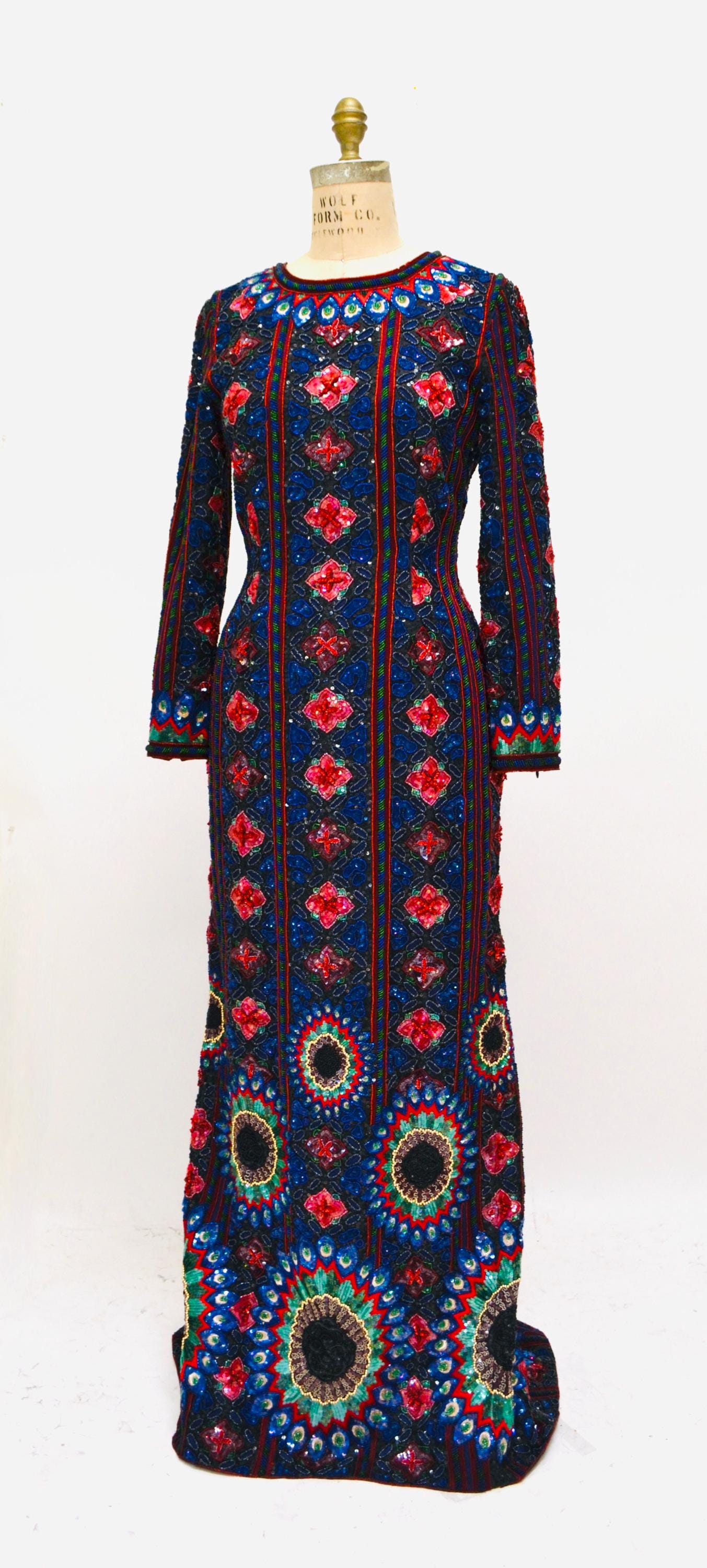 Escada Evening Gown - Etsy