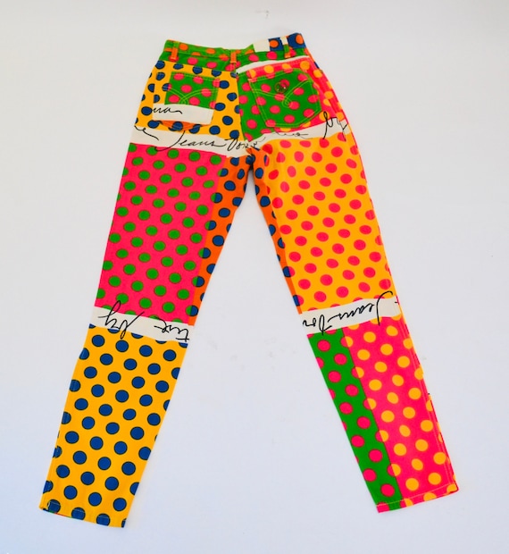 90s Vintage Moschino Jeans Polka Dot Suit Cropped Jacket 90s Vintage Moschino Jeans Polka Dot Suit Cropped Jacket