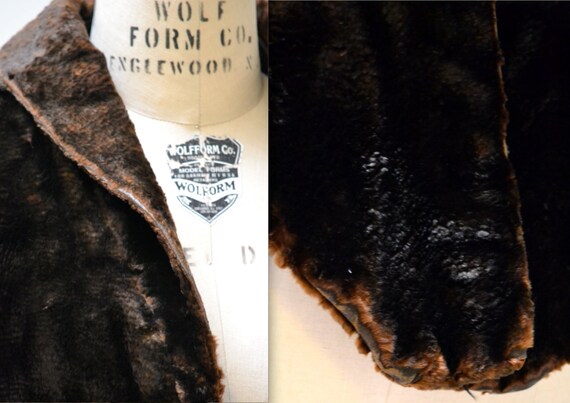 Vintage Fur Stole Cape Wrap Shawl Beaver Fur Stol… - image 4