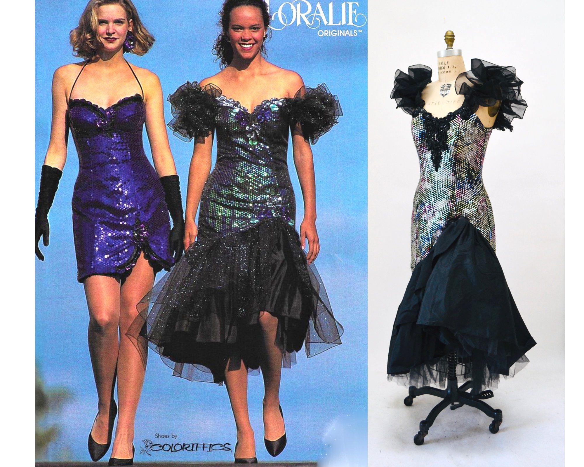80s Sparkle Cocktail Dress Costume Adult 80s Sparkle Cocktail Dress Costume Adult