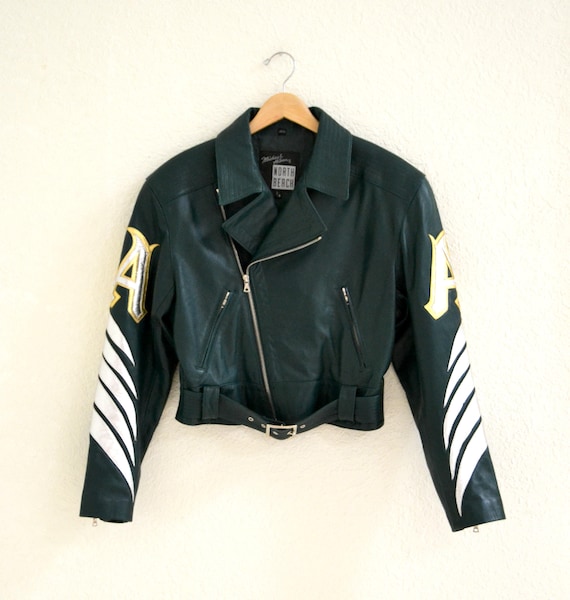 Vintage Leather Motorcycle Jacket and Pants by No… - image 8