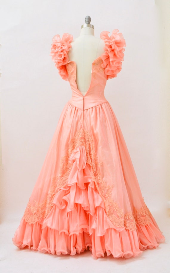 Peach Short and Long Formal Dresses, Custom Prom Dresses - STACEES