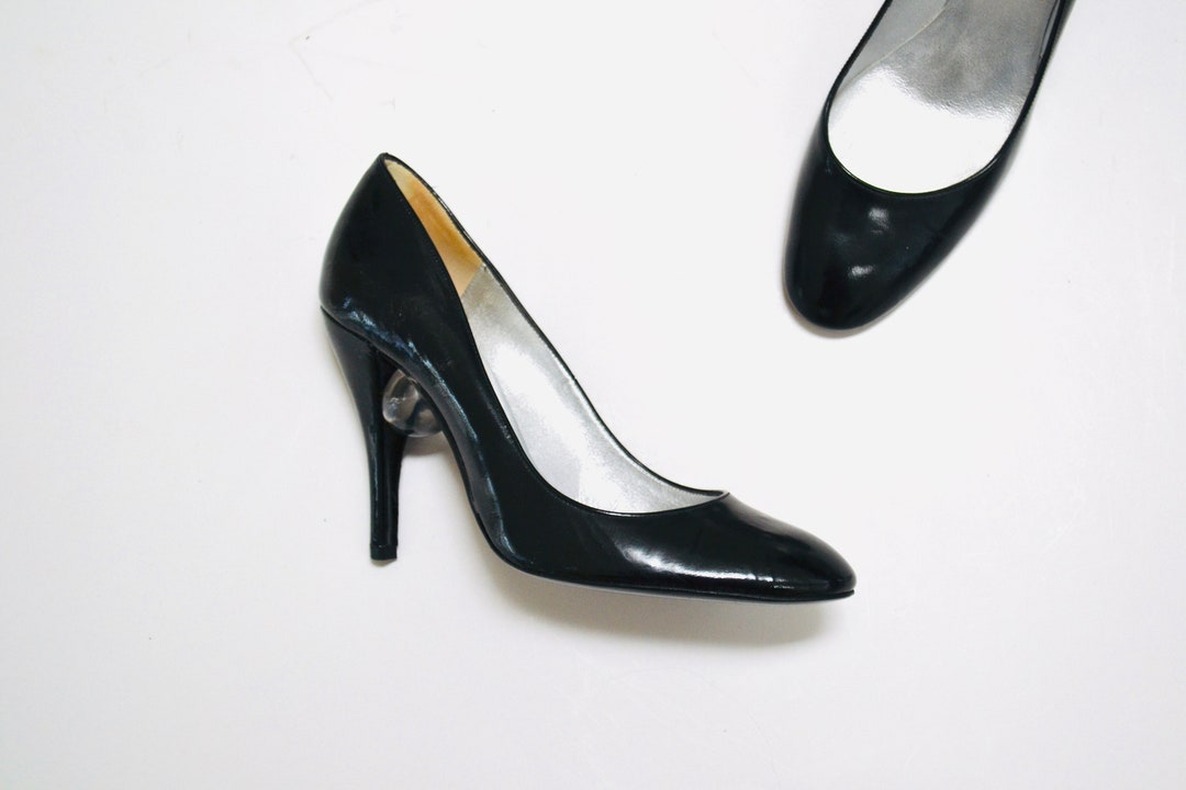 【美品】CHARLES JOURDAN サイズ 5 1/2 ブラック　エナメル il_1080xN.6127080627_76m4.jpg