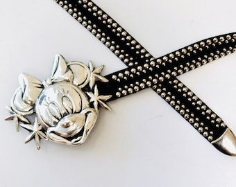 90s Vintage Minnie Mouse Disney Belt Buckle Katherine  display picture 2