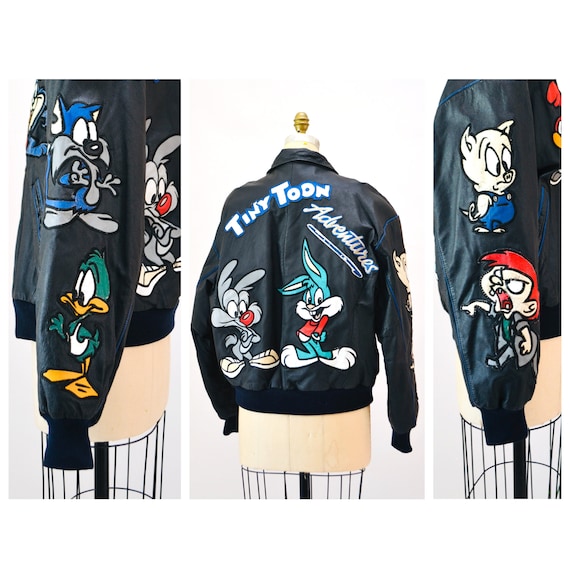 Looney Tunes メンズ アウター ブルゾン 上着 バッグスバニー 赤