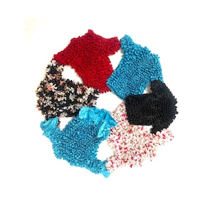 90s 2000s y2k Vintage Crinkle Top Crop Top Shirt Pop Corn Top Shirt Blue Black Cream Red FLORAL PRINT Crop Top Shirt