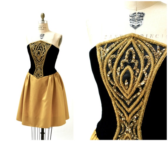 white christmas dresses Bob Mackie Embellished Mini Dress