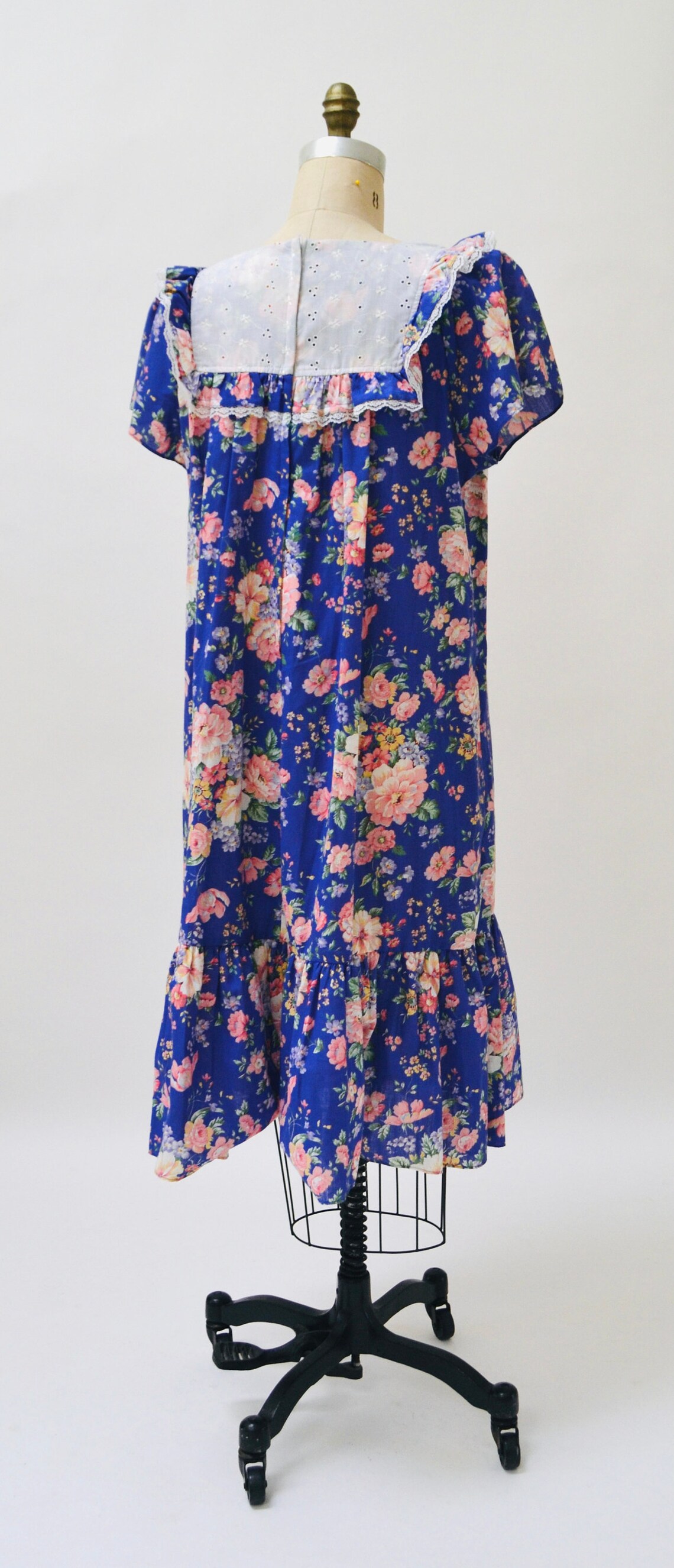 Floral Moo Moo Dress Boho Bridesmaid Moo Moo Bridesmaid Dresses Romance  Ruffle Dress