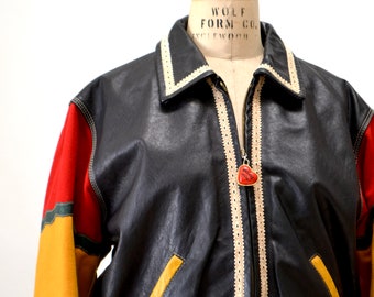 LOVE MOSCHINO Spider riders やばい jacket