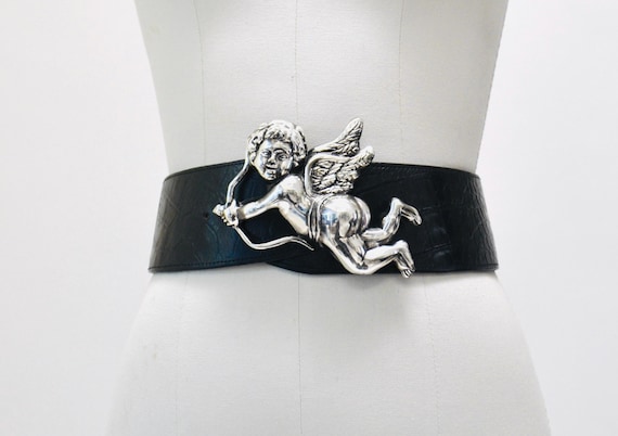 90s Vintage Kathrine Baumann Beverly Hills Silver Cherub  display picture 1
