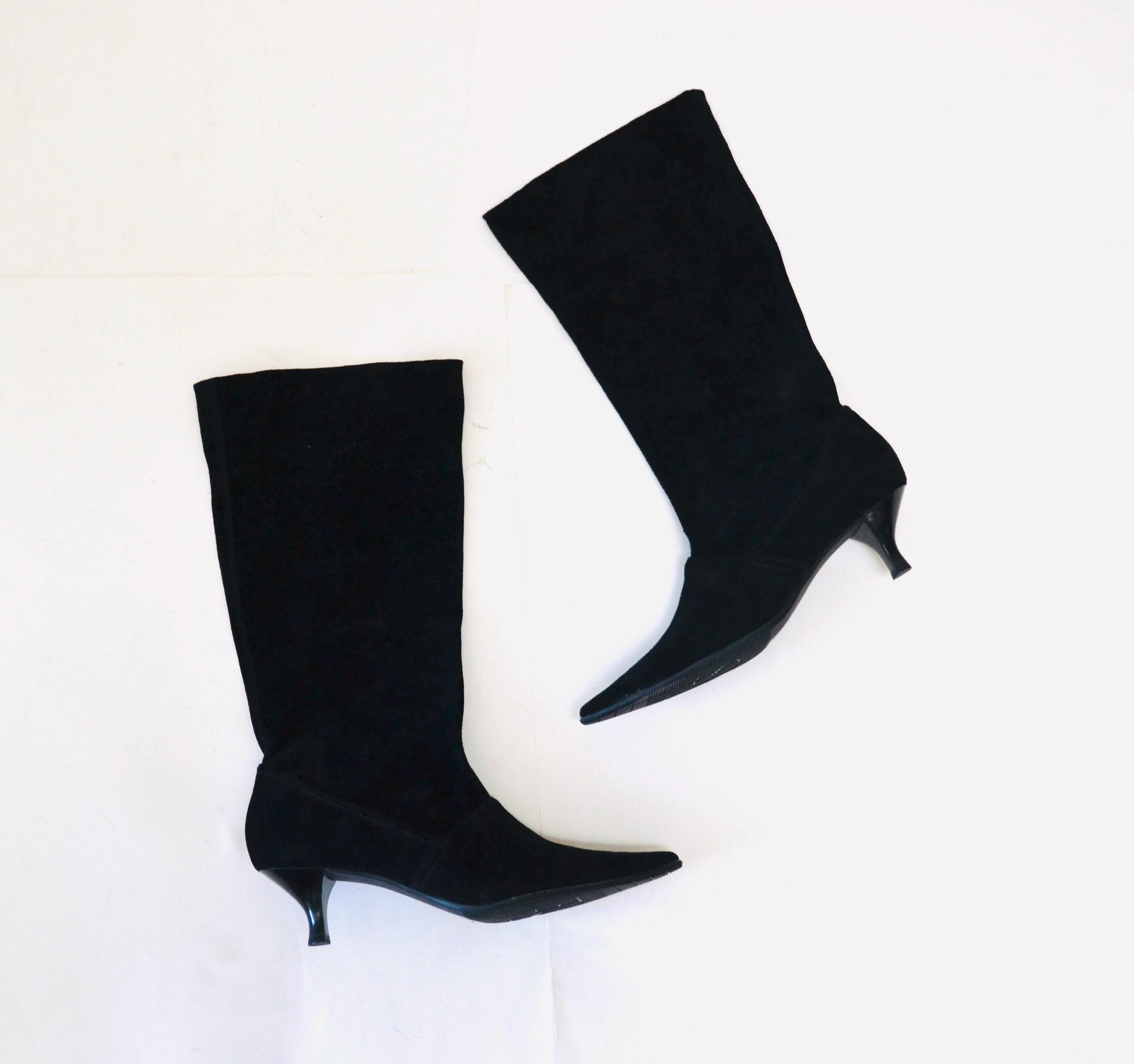 00s Heel Boots - Etsy