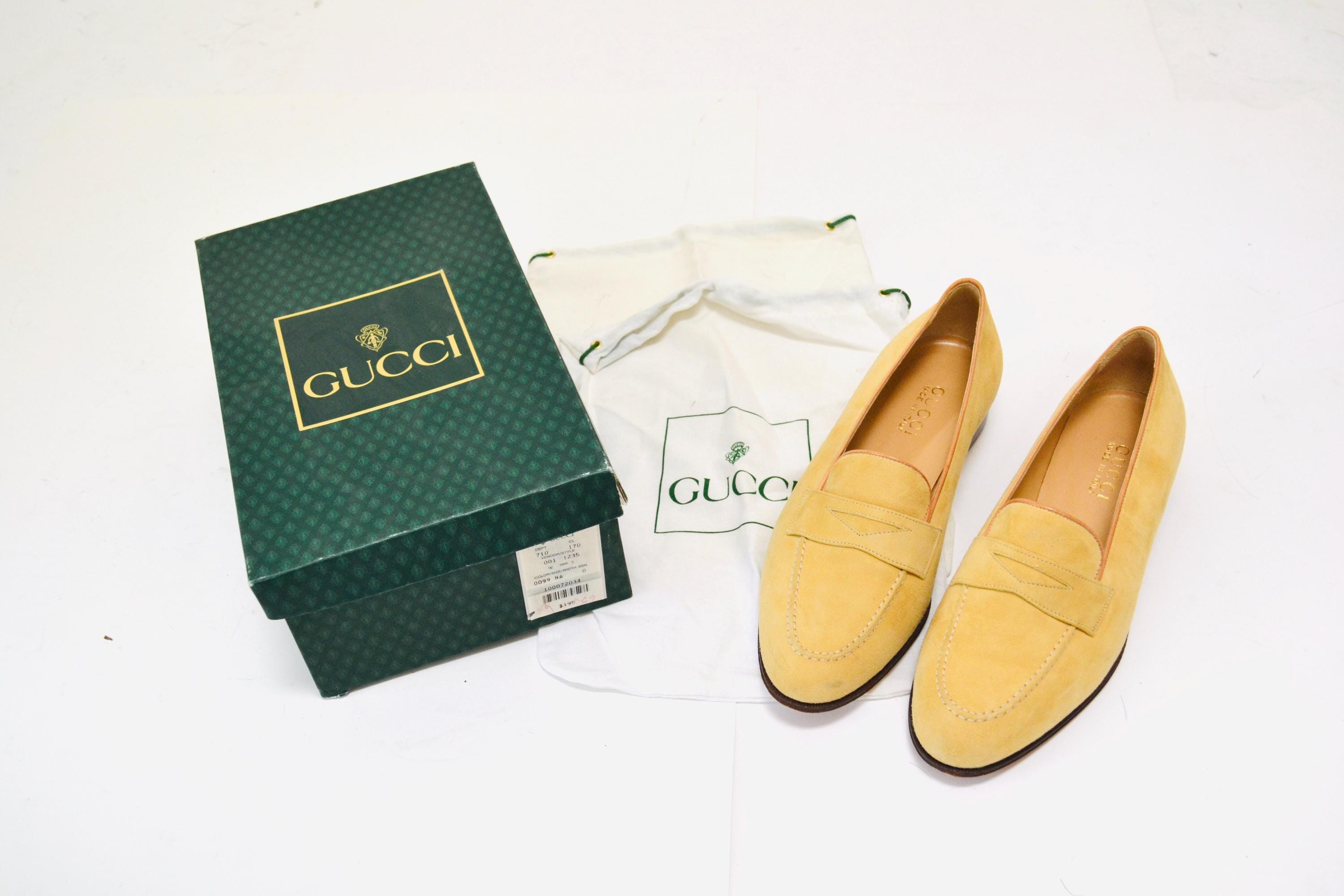 Gucci Cream and Tan Leather Webbed Penny Loafers with Gold GG GUCCI Jordaan horsebit-detailed leather loafers | NET-A-PORTER main image 2