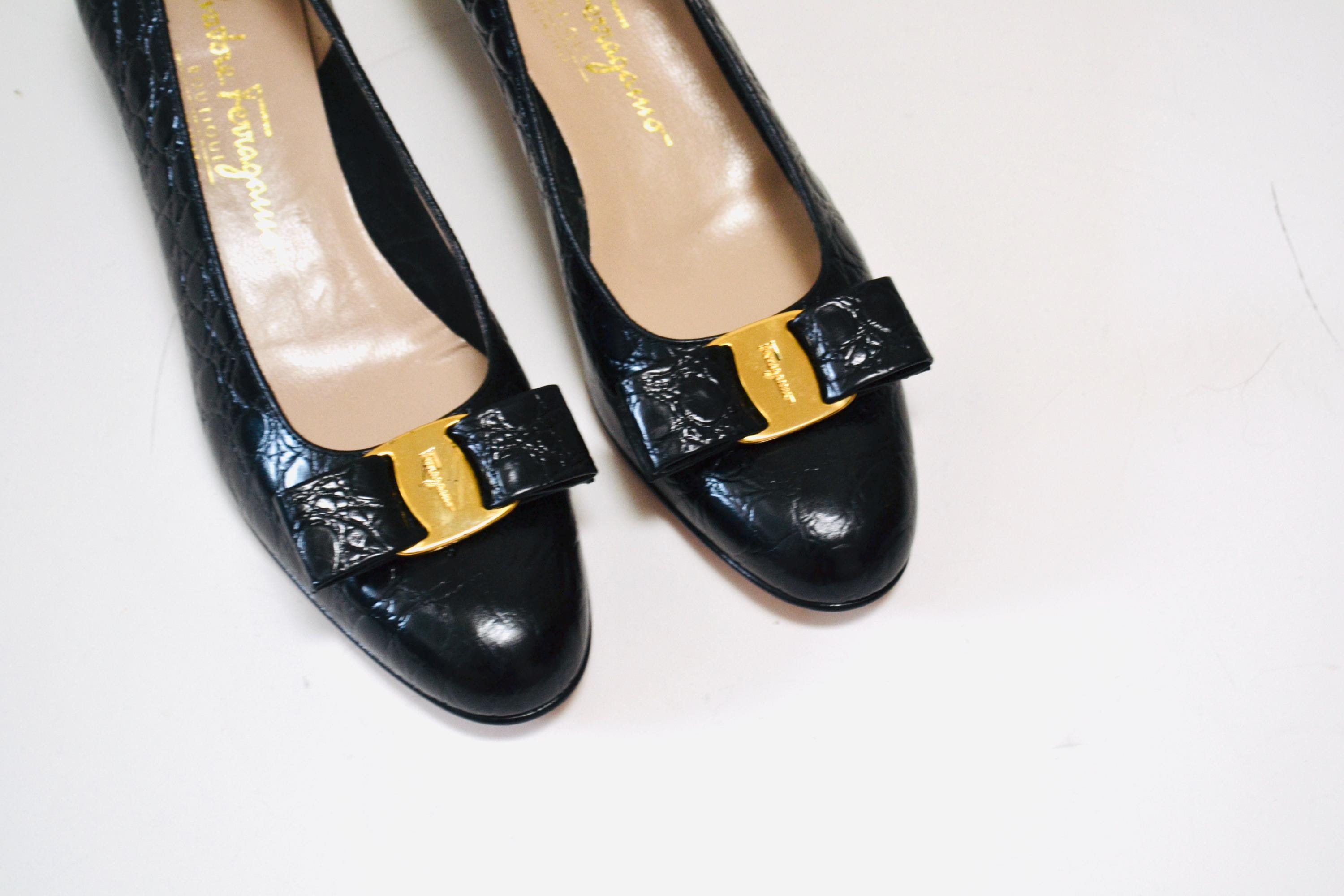 Ferragamo Shoes Croc - Etsy display picture 1