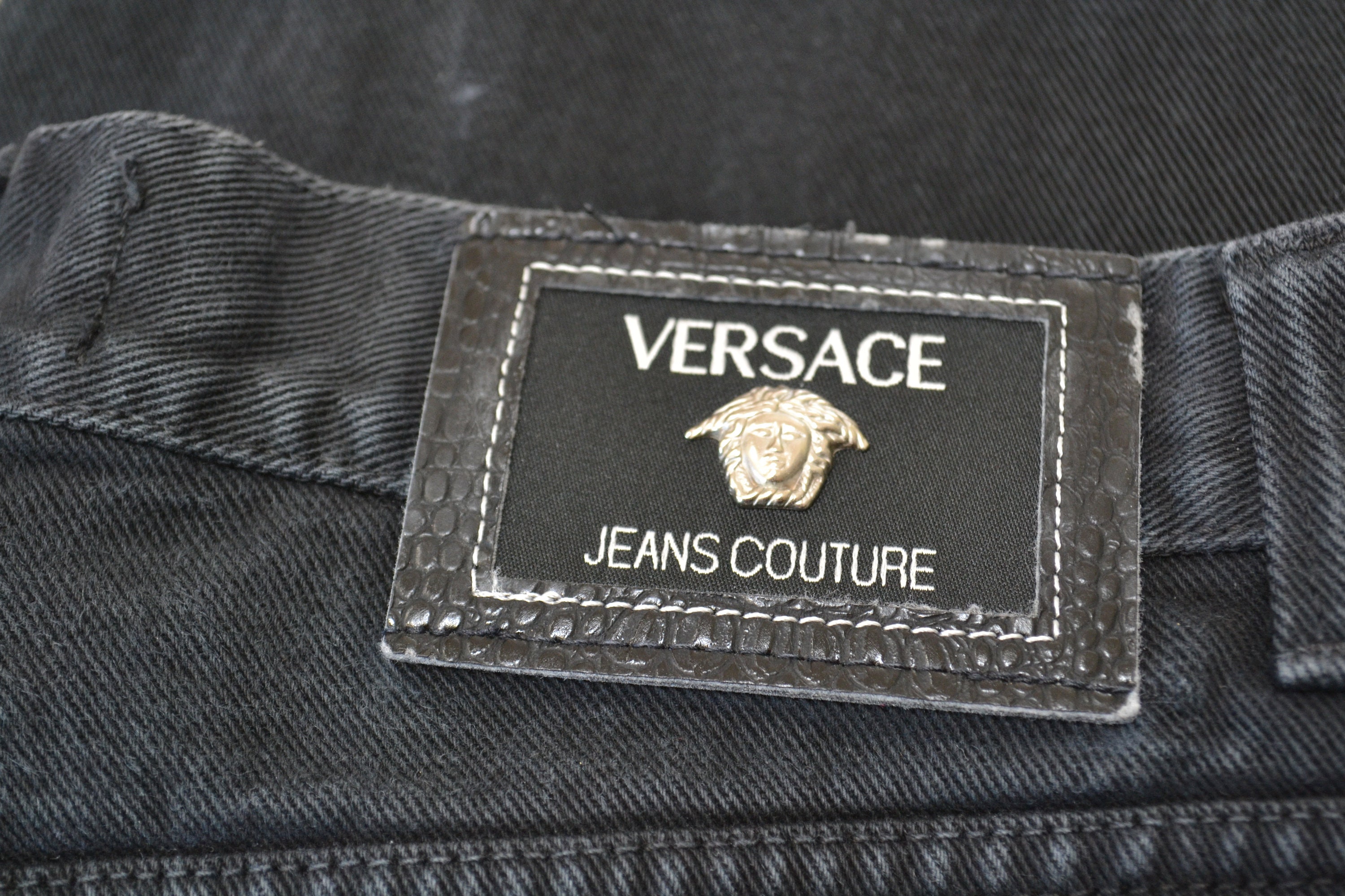 [希少レア] 80s-90s Versace Jeans Couture Rare Vintage 80s 90s Versace Jeans Couture Liberty New York