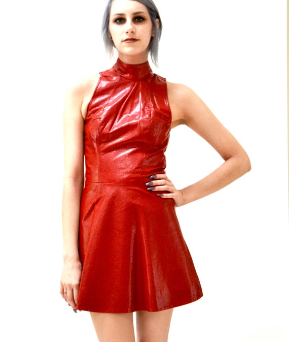 bcbg red leather dress WornOnTV: Melissa Gorga's red leather dress on Sherri