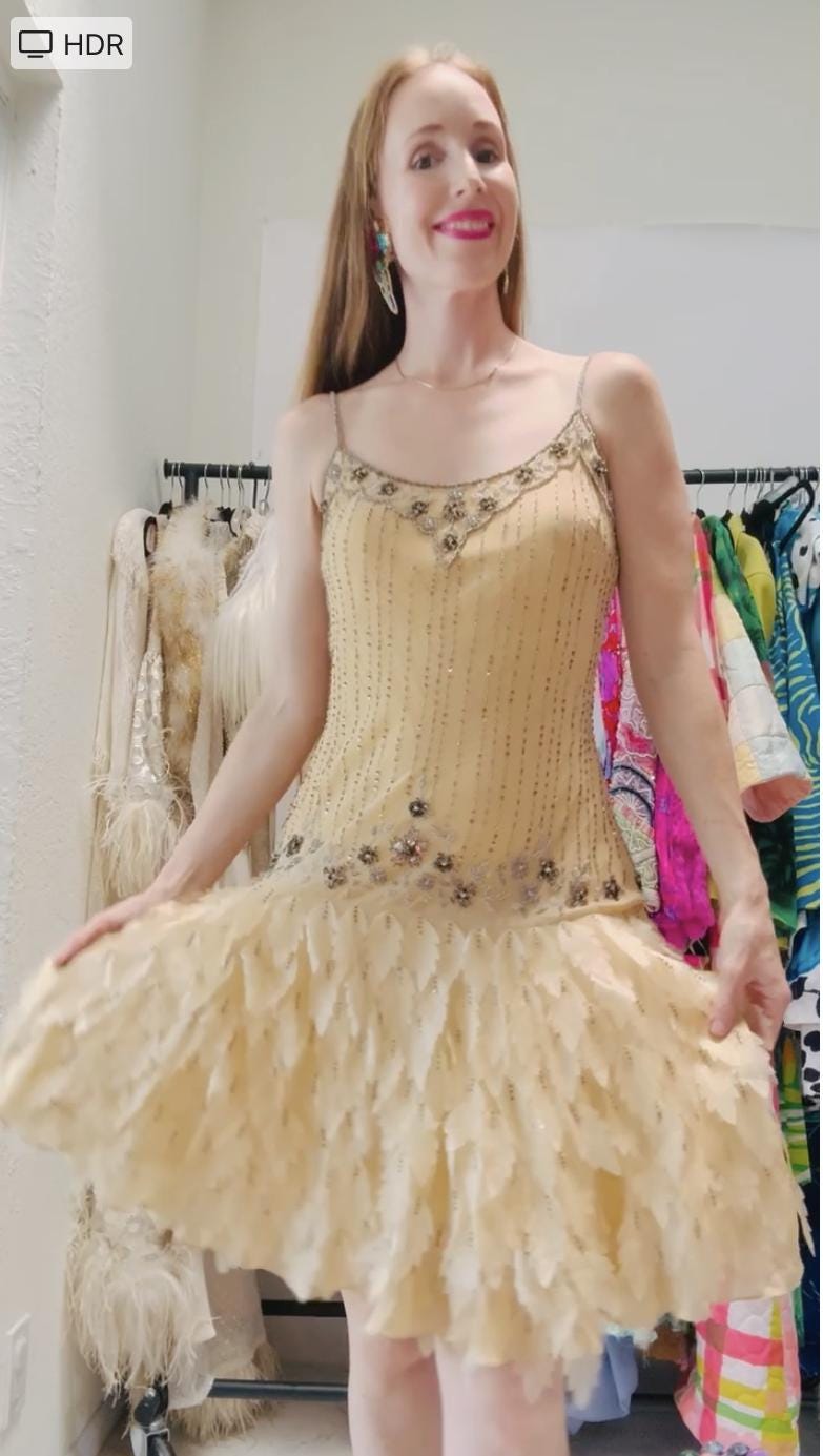 strapless open back dress Blondie Nites Kailey Sequin Corset Floor Length Dress main image 0