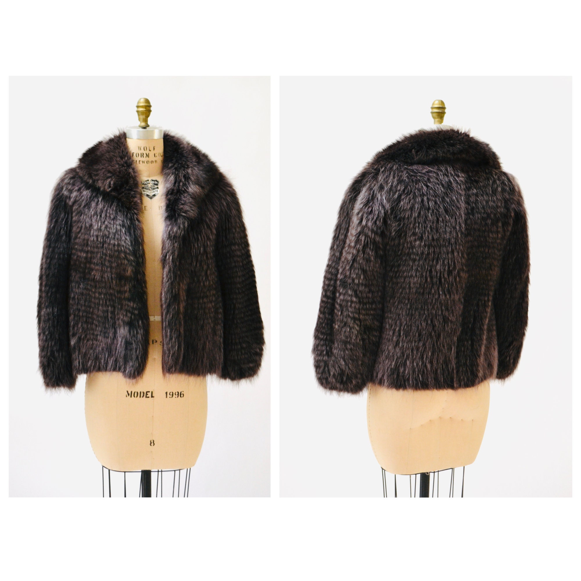 Fendi Pre-owned 1990-2000s Pequin Faux-Fur Coat