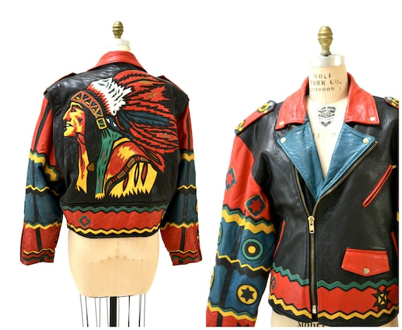 Vintage 90s Anaheim Ducks Jeff Hamilton Leather Denim Jacket 