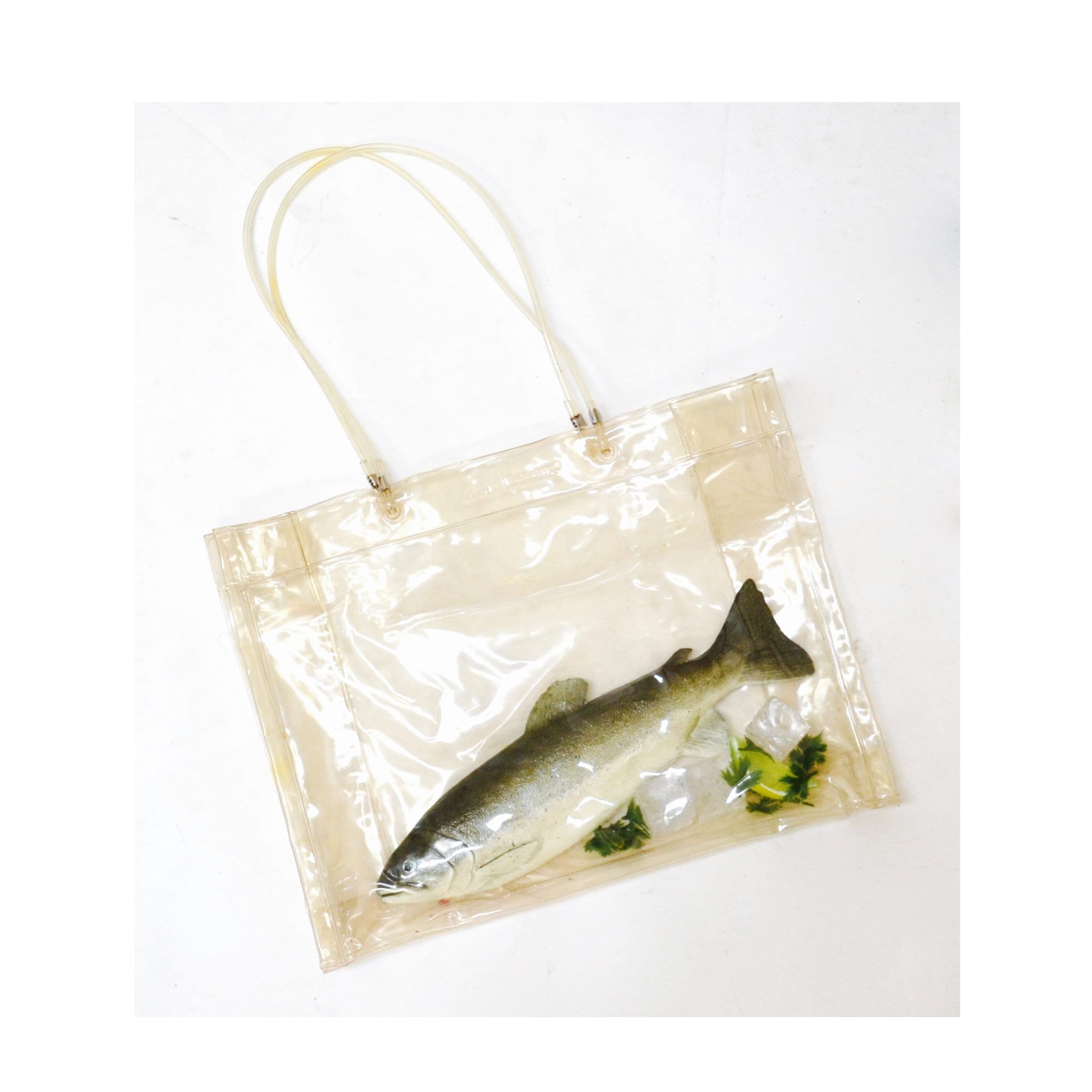 70s Vintage Beach Bag Clear Transparent PVC Bag Tote With Fish by Avant De  Dormir the Trout Purse 1984 Pop Art la Truite Made in Italy -  Canada