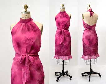 hell bunny halter dress Hell Bunny Morgana 50's Midi Dress Black main image 0