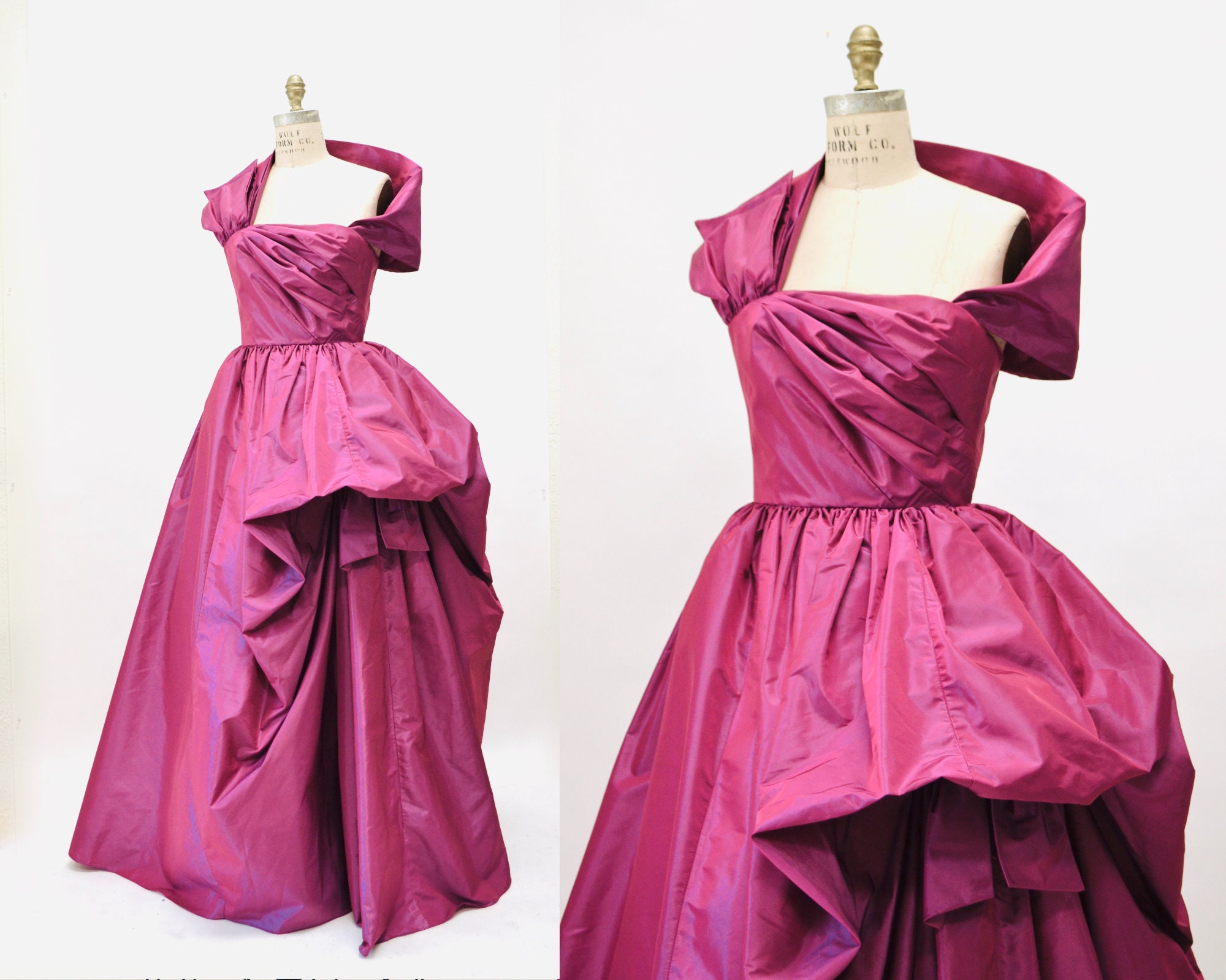Balenciaga evening dress, 1955  Vintage gowns, Vintage fashion