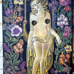 Mature, contains partial, stylized nudity: Eve in the Garden of Abundance