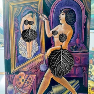A Model&#39;s Self Portrait. Mature, contains partial, stylized nudity