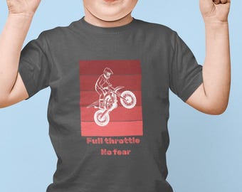 Motocross Kids Motorcycle Adventure Toddler Tee