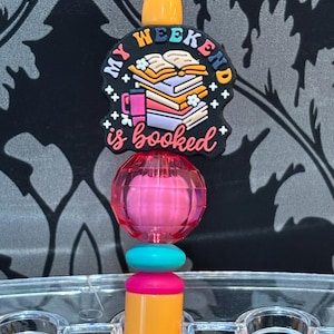 booklover booktok beaded pen