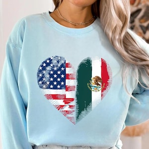Mexican American Flag PNG, Cinco de Mayo Digital Download, Viva Mexico PNG Clipart, Immigrant Pride PNG, Mexican Roots Sublimation Design