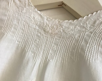 Vintage Heirloom Newborn Gown