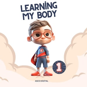 Livre pour enfants | Corps d'apprentissage 3-7 | Cadeau pédagogique pour garçons et filles, langage personnalisé, livre amusant et éducatif sur le corps humain pour les enfants !