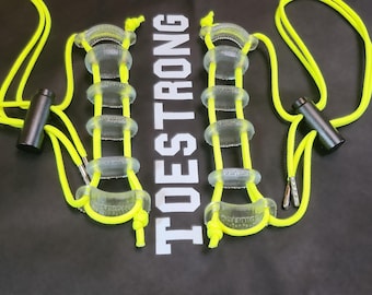 TOESTRONG® Spacers – Patentiertes Fußdehnungsgerät für MTP- und Sprunggelenksübungen