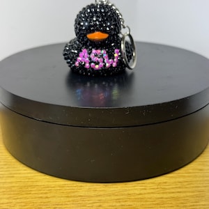 Sonderanfertigung 2018 Taschenanhänger Glücksschweinchen Ente Taschenanhänger silberfarben.