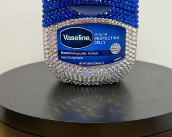 custom rhinestone Vaseline 100ml tub
