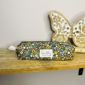 Pencil Case / Small Boxy Pouch /Sunglass holder