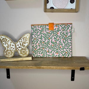 Oranges and Vines Book Sleeve with closure