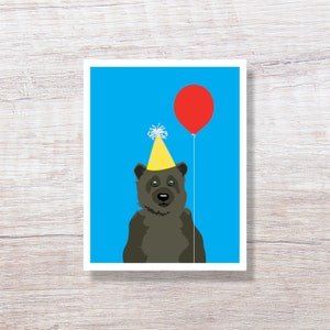 Funny Birthday Card greeted handmade card - HONEY BEAR A145X
