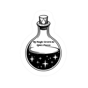 Magic Potion Vinyl Aufkleber, Journal Decor, Geschenk für Tassen, Kosmische Kunst für Zuhause, Magische Wanddekoration