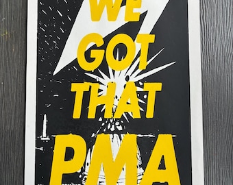 Bad Brains Handgedrucktes Poster – 13x19 Punk Rock PMA Artwork – Limitierte Auflage Siebdruck