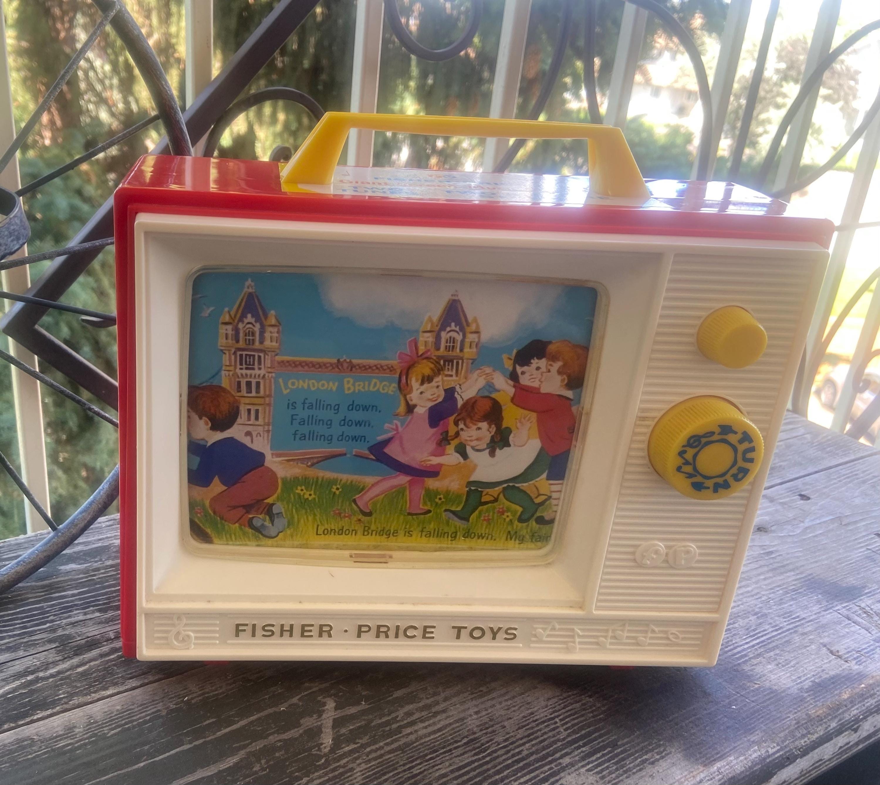 Vintage Fisher Price Music Box Tv - Etsy Canada