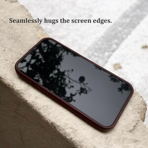 Brown Patina Leather iPhone Case | No Plastic | MagSafe Compatible | Handmade | 12, 13, 14, 15, 16, 16e 17 | Pro, Pro Max, Plus, Air | image 4