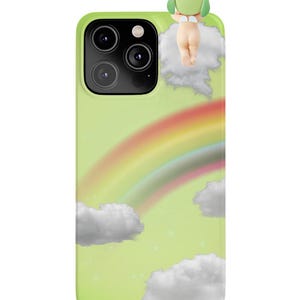 Sonny Angel Hippers Rainbow Dreams Green Sky Slim Phone Case