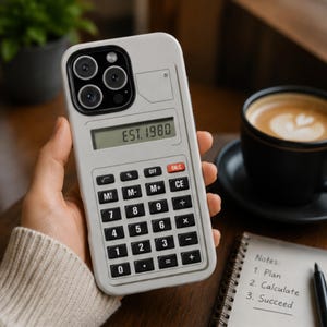 Calculator Phone Case - Etsy