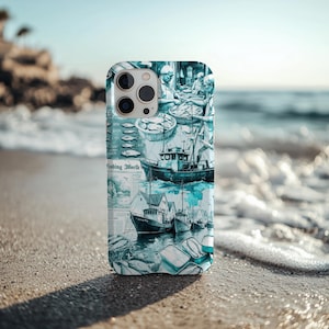 Capa de celular de pesca para iPhone 16, 15, 14, 13, 12, 11 Pro Max, Samsung Galaxy S25, S24, S23, S22, S21, S20 Plus Ultra e Google Pixel 9, 6, 7, 6 Pro XL