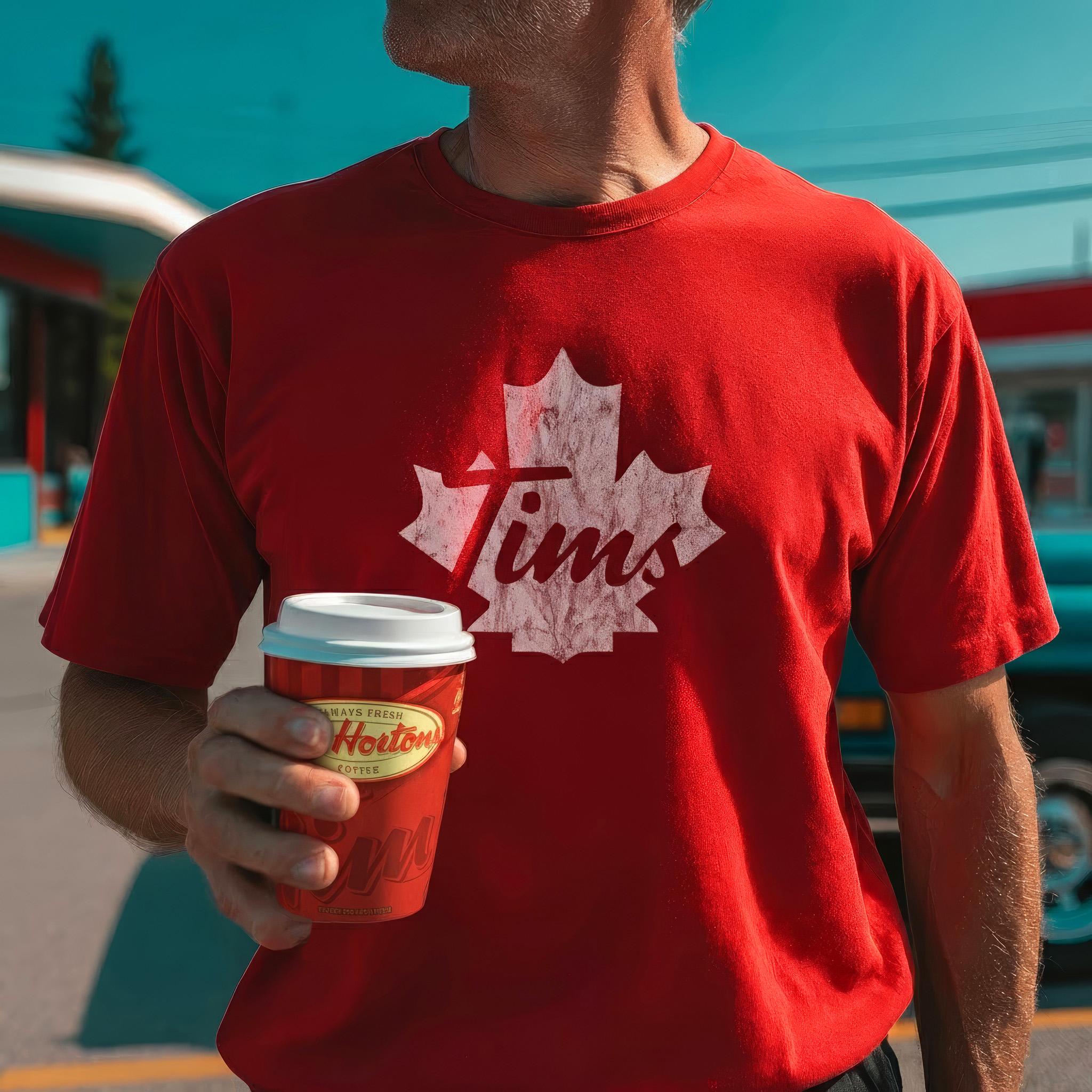 Tim Hortons T Shirt - Etsy Canada